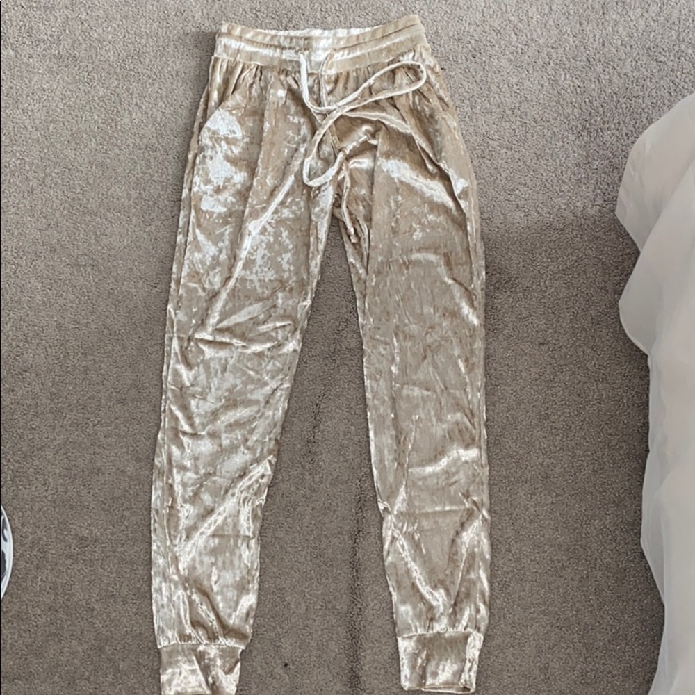 Velvet Joggers